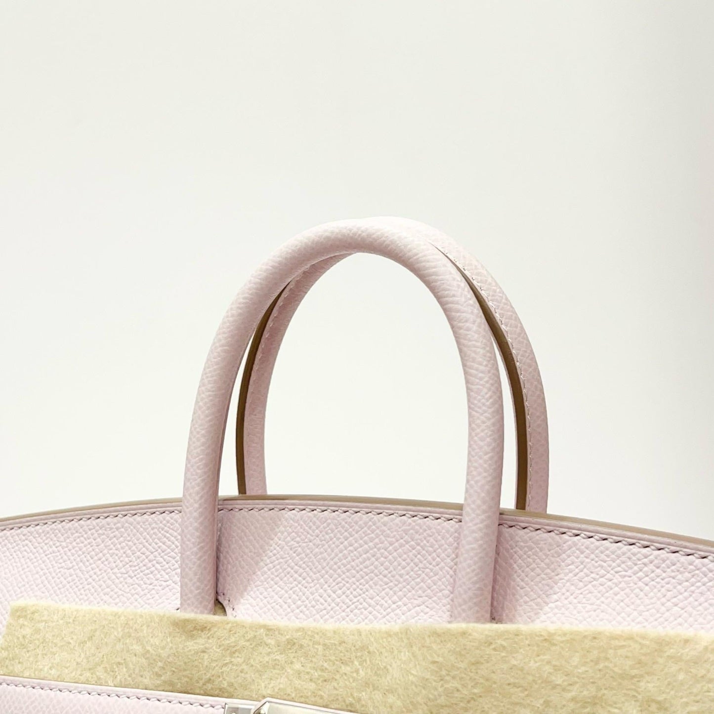 Hermès Birkin 25 Mauve Pale Epsom Leather Palladium Hardware