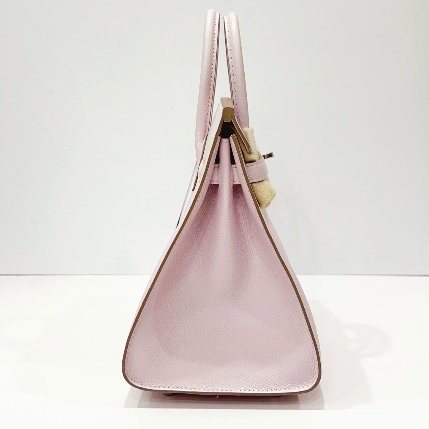 Hermès Birkin 25 Mauve Pale Epsom Leather Palladium Hardware