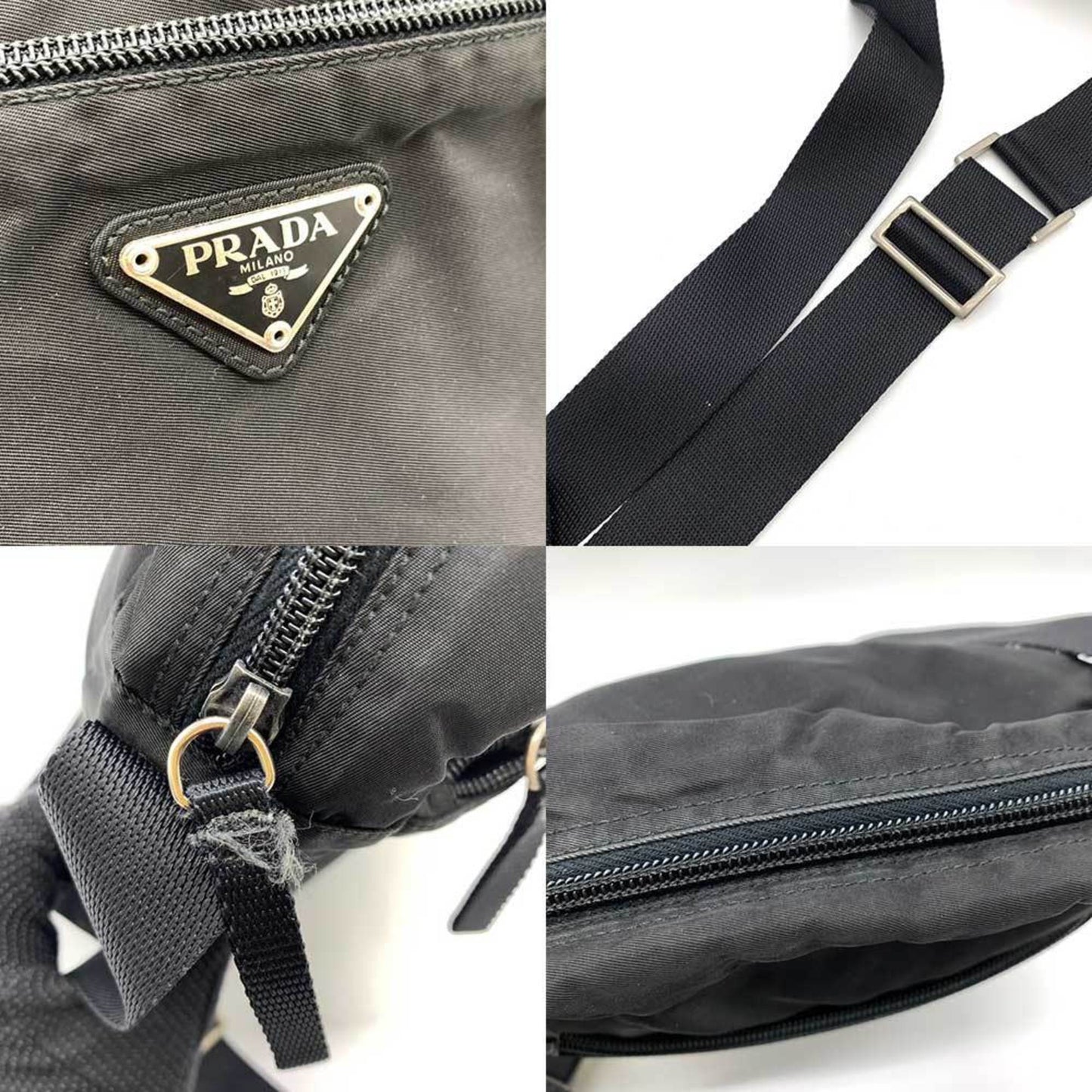 Prada Tessuto Black Synthetic Bag