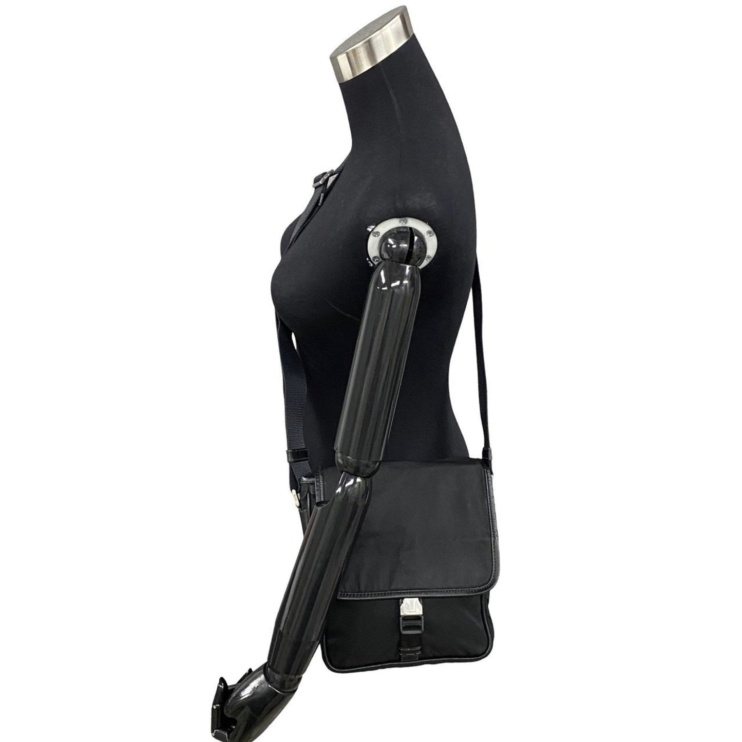 Prada Tessuto Black Synthetic Bag