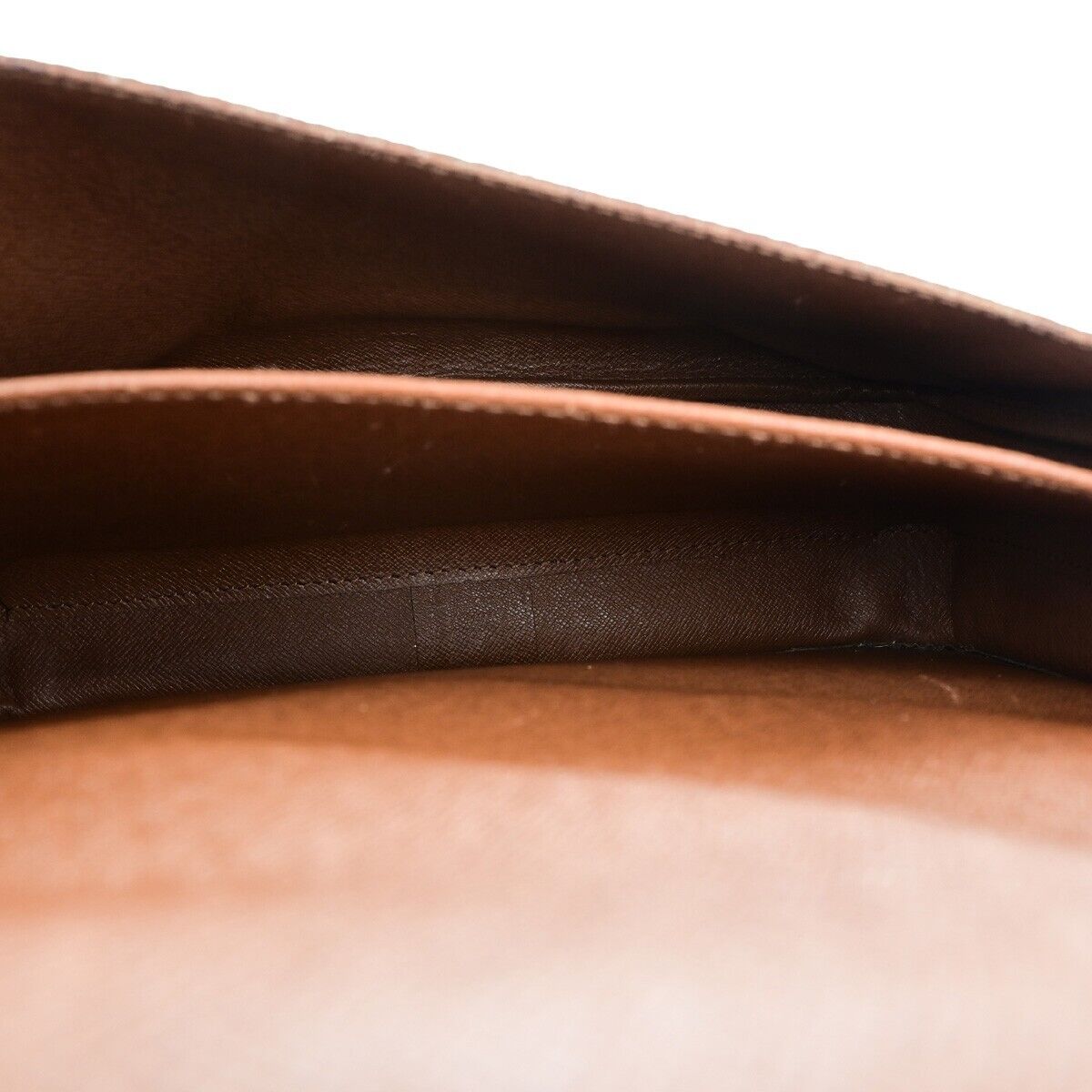 Louis Vuitton Cartouchiere Brown Canvas Bag