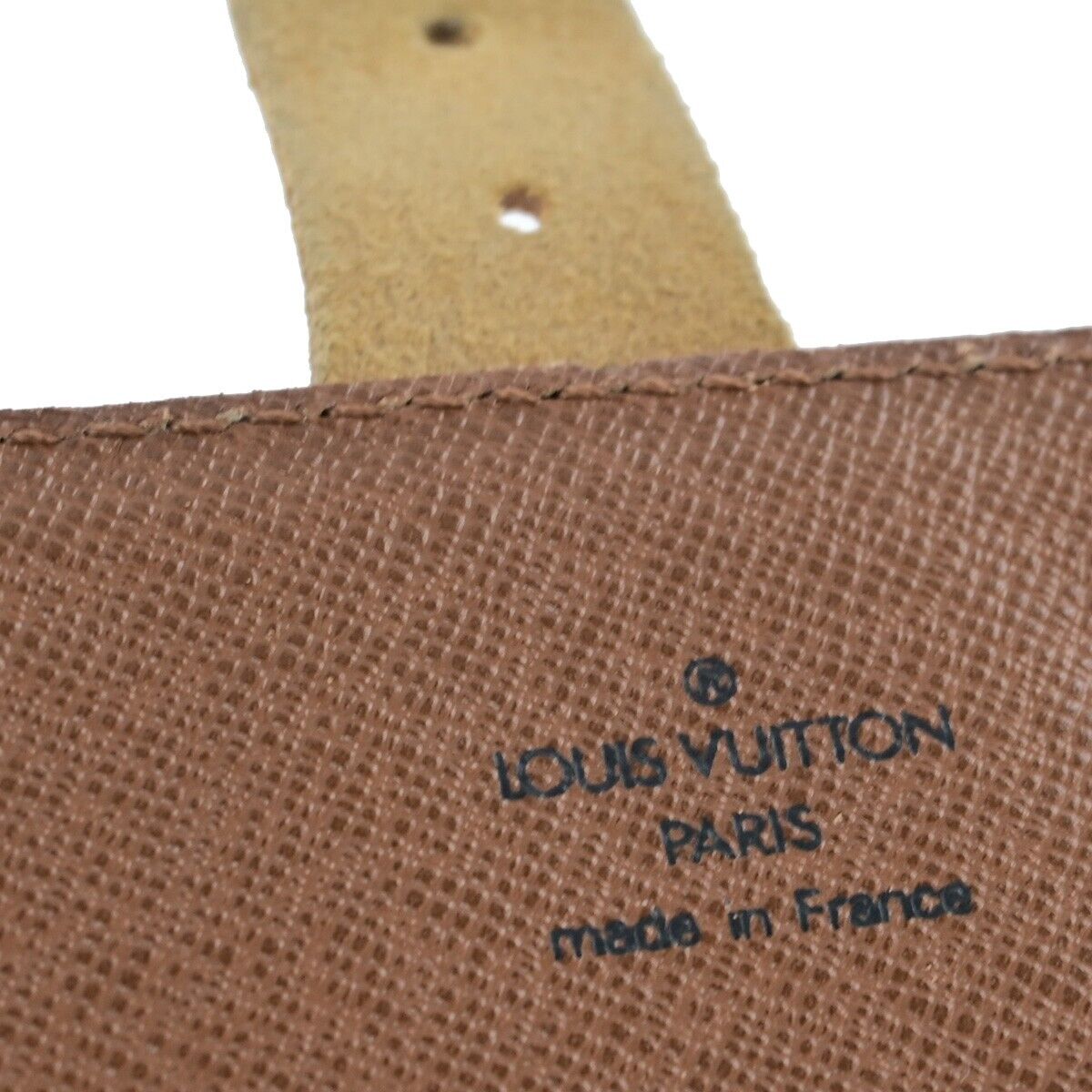Louis Vuitton Cartouchiere Brown Canvas Bag