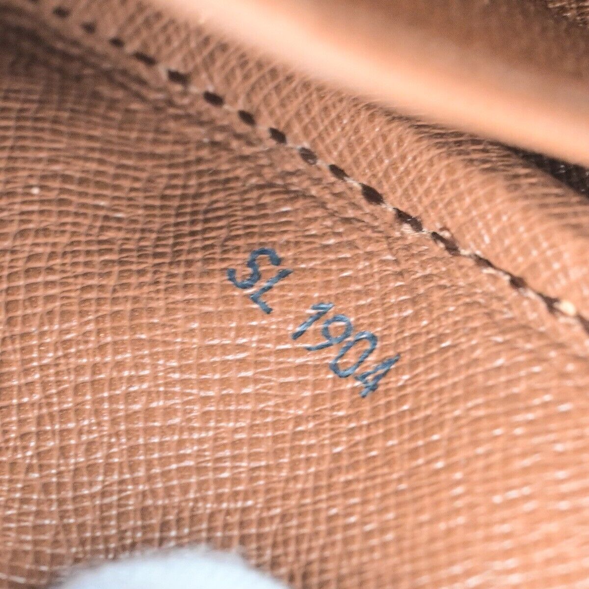 Louis Vuitton Cartouchiere Brown Canvas Bag
