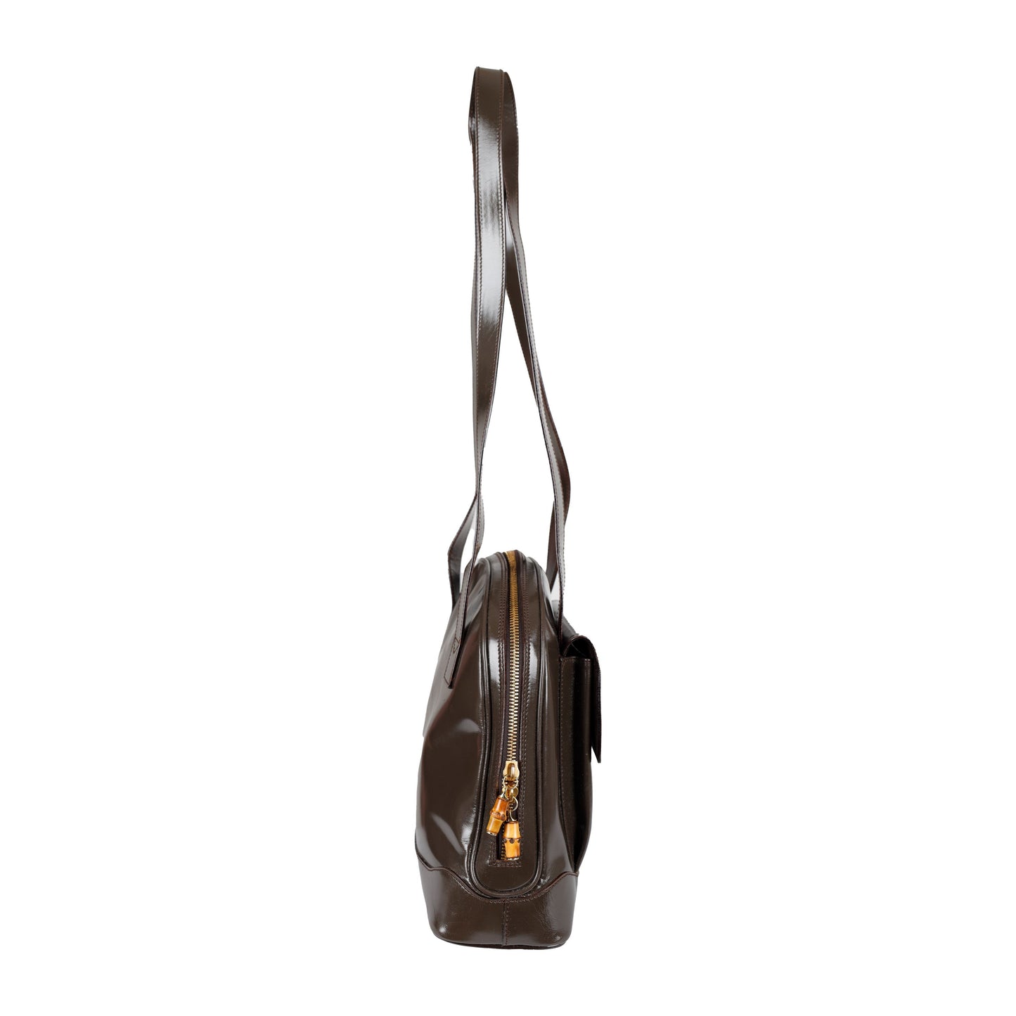 Gucci Vintage Patent Leather Shoulder Bag - '00s