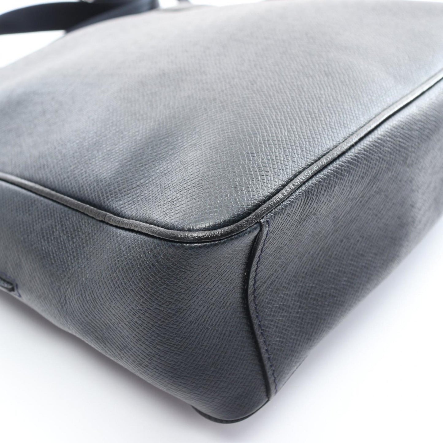 Louis Vuitton Milo Navy Leather Bag