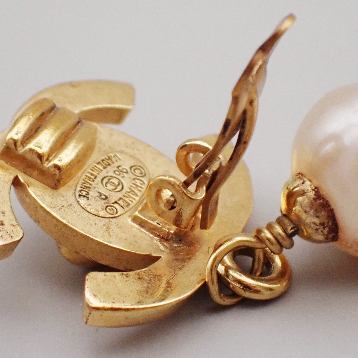 Chanel Logo CC Gold Plated Jewelry