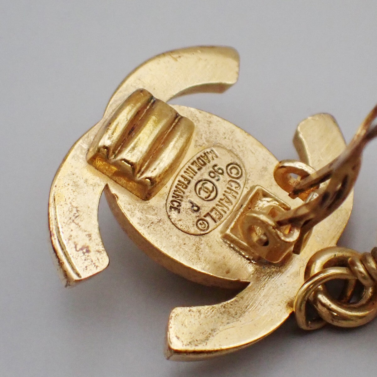 Chanel Logo CC Gold Plated Jewelry