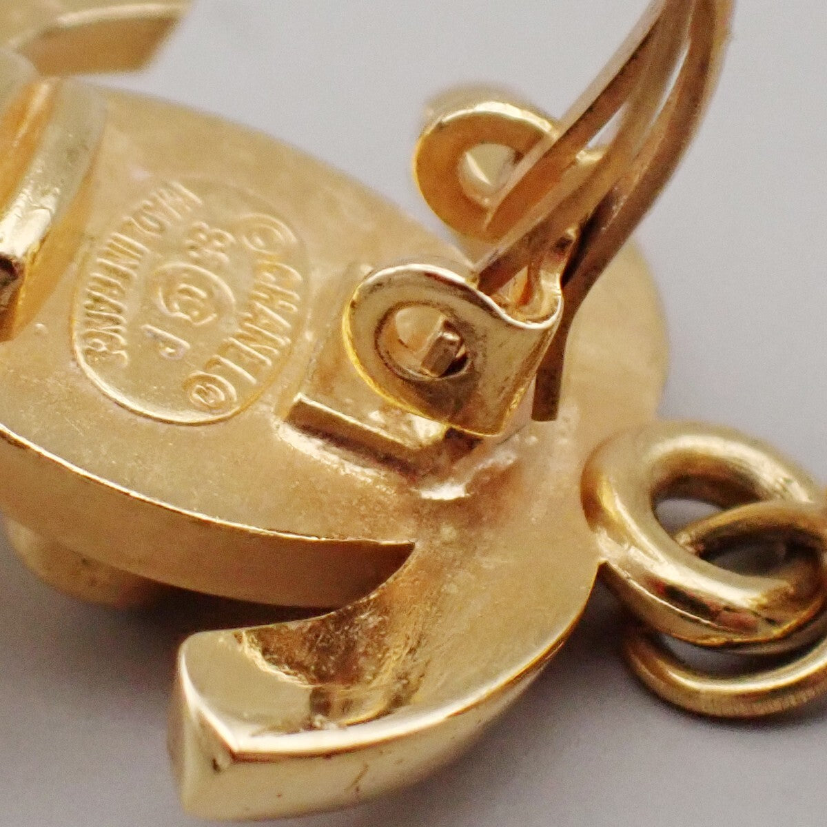 Chanel Logo CC Gold Plated Jewelry