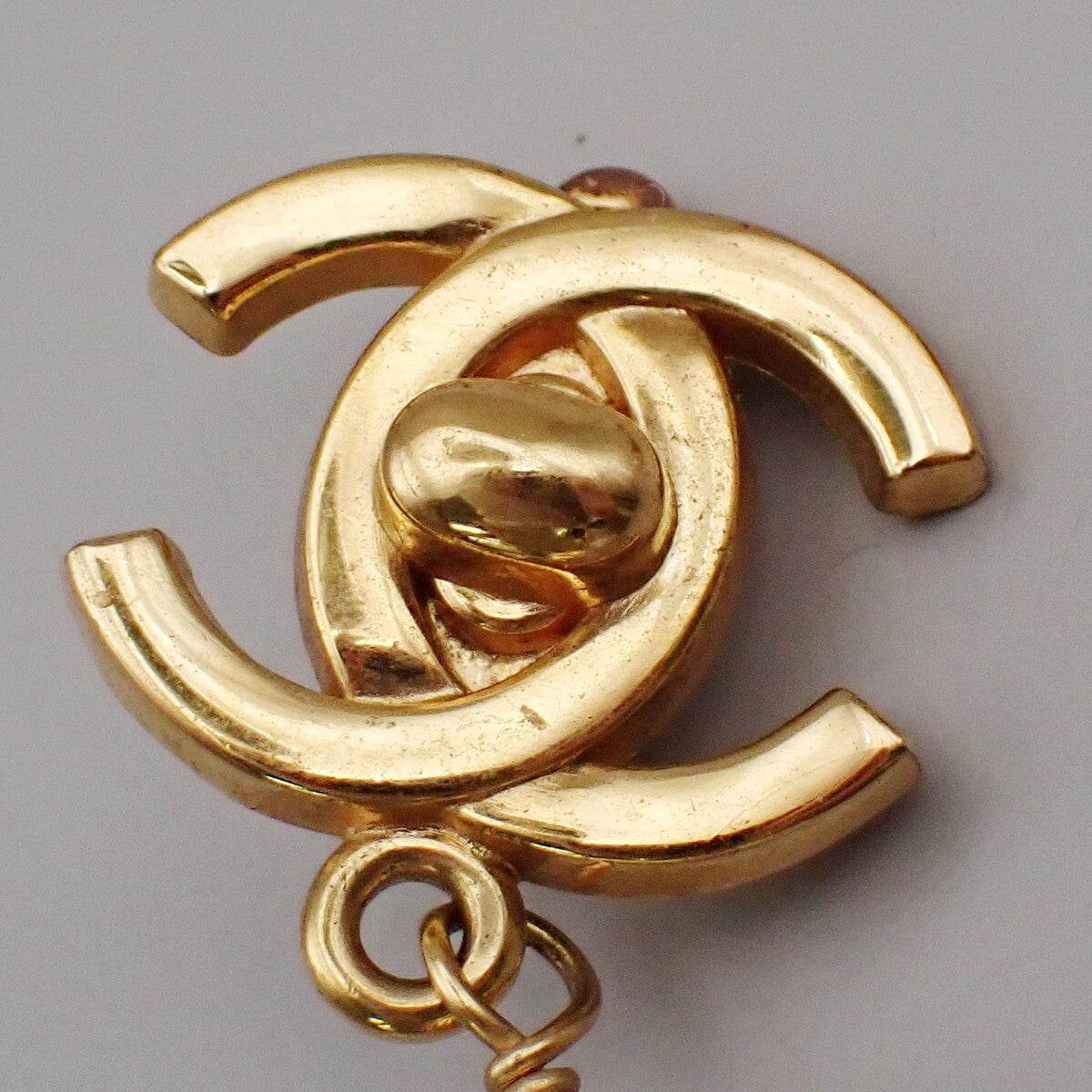 Chanel Logo CC Gold Plated Jewelry