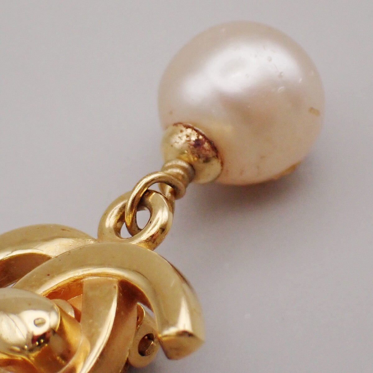 Chanel Logo CC Gold Plated Jewelry