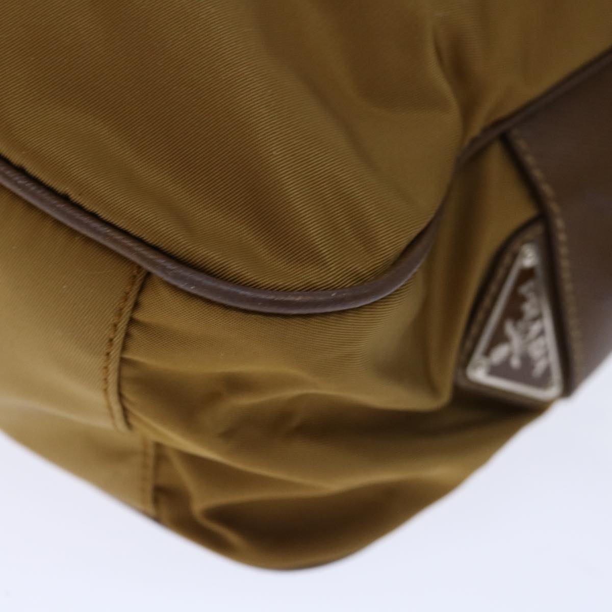 Prada Tessuto Brown Synthetic Bag