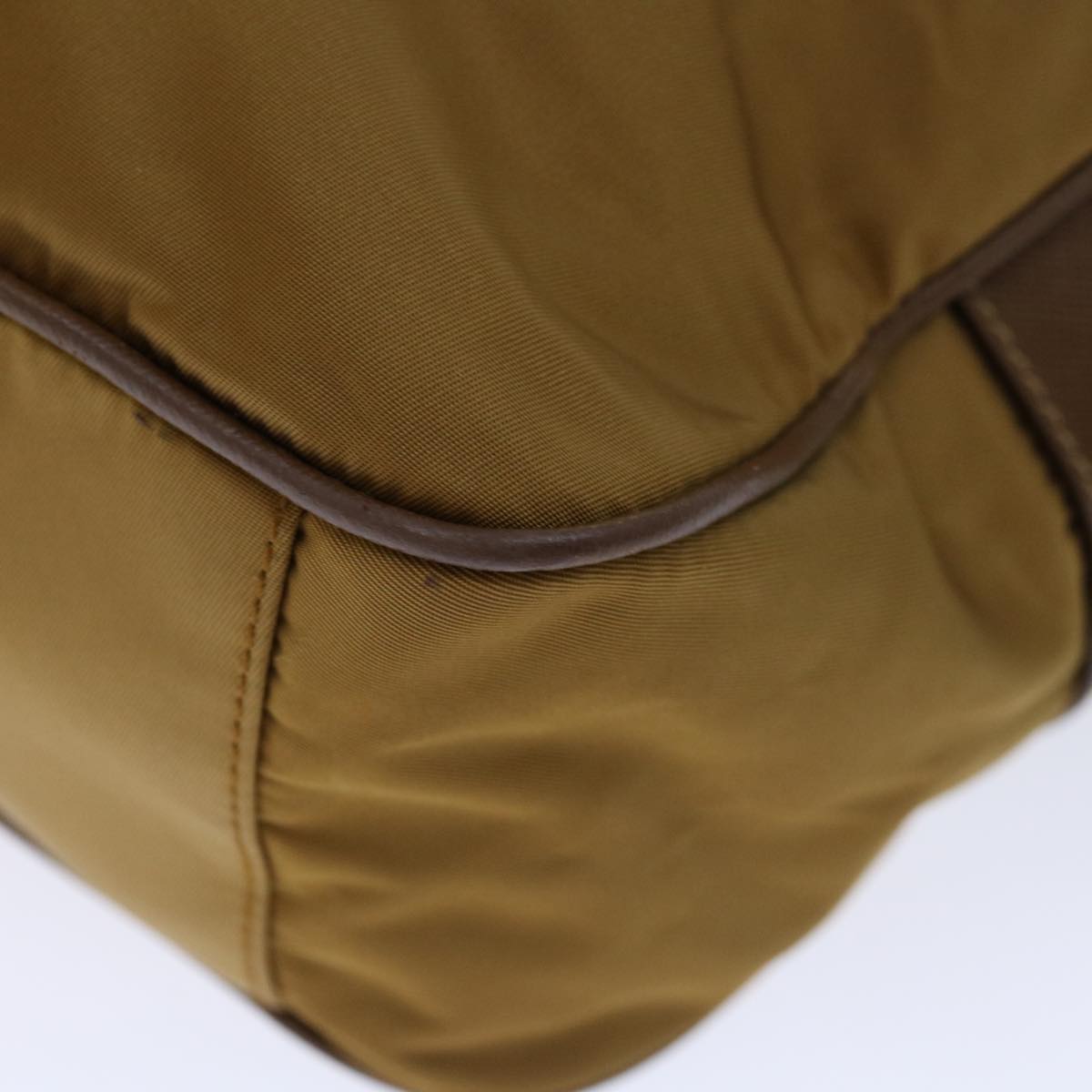 Prada Tessuto Brown Synthetic Bag