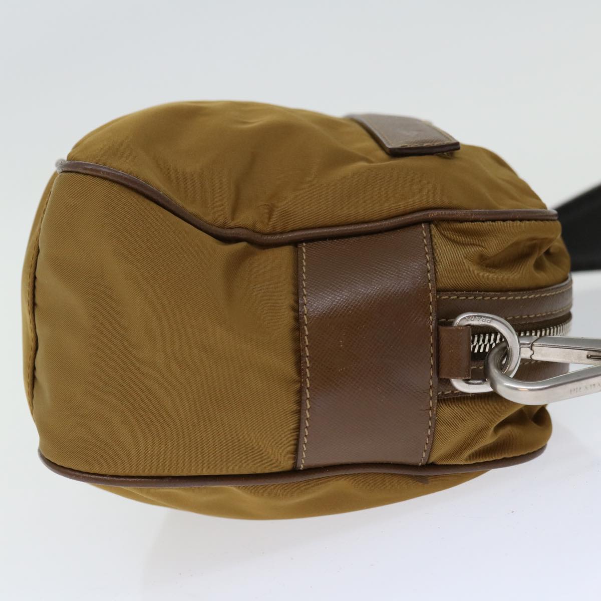 Prada Tessuto Brown Synthetic Bag