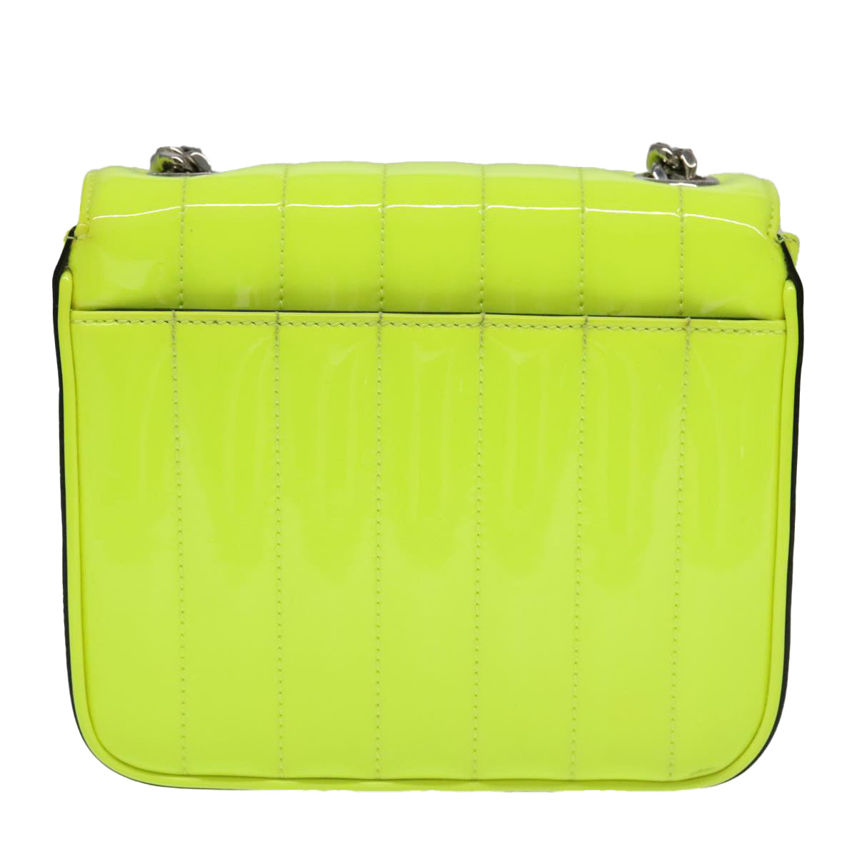 Saint Laurent Vicky Green Patent Leather Bag