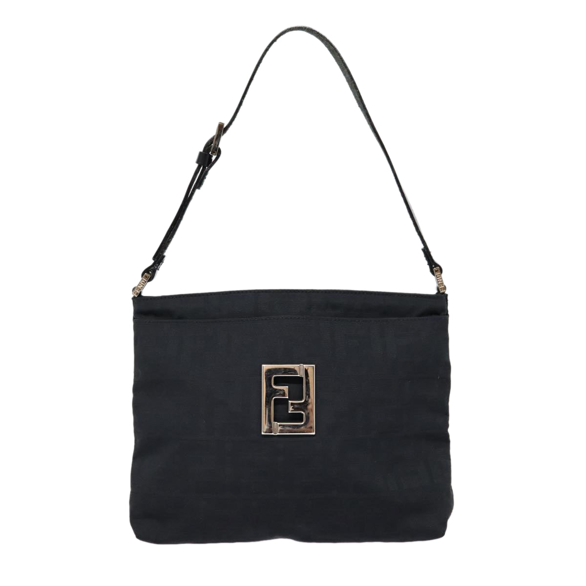 Fendi Zucca Black Canvas Bag