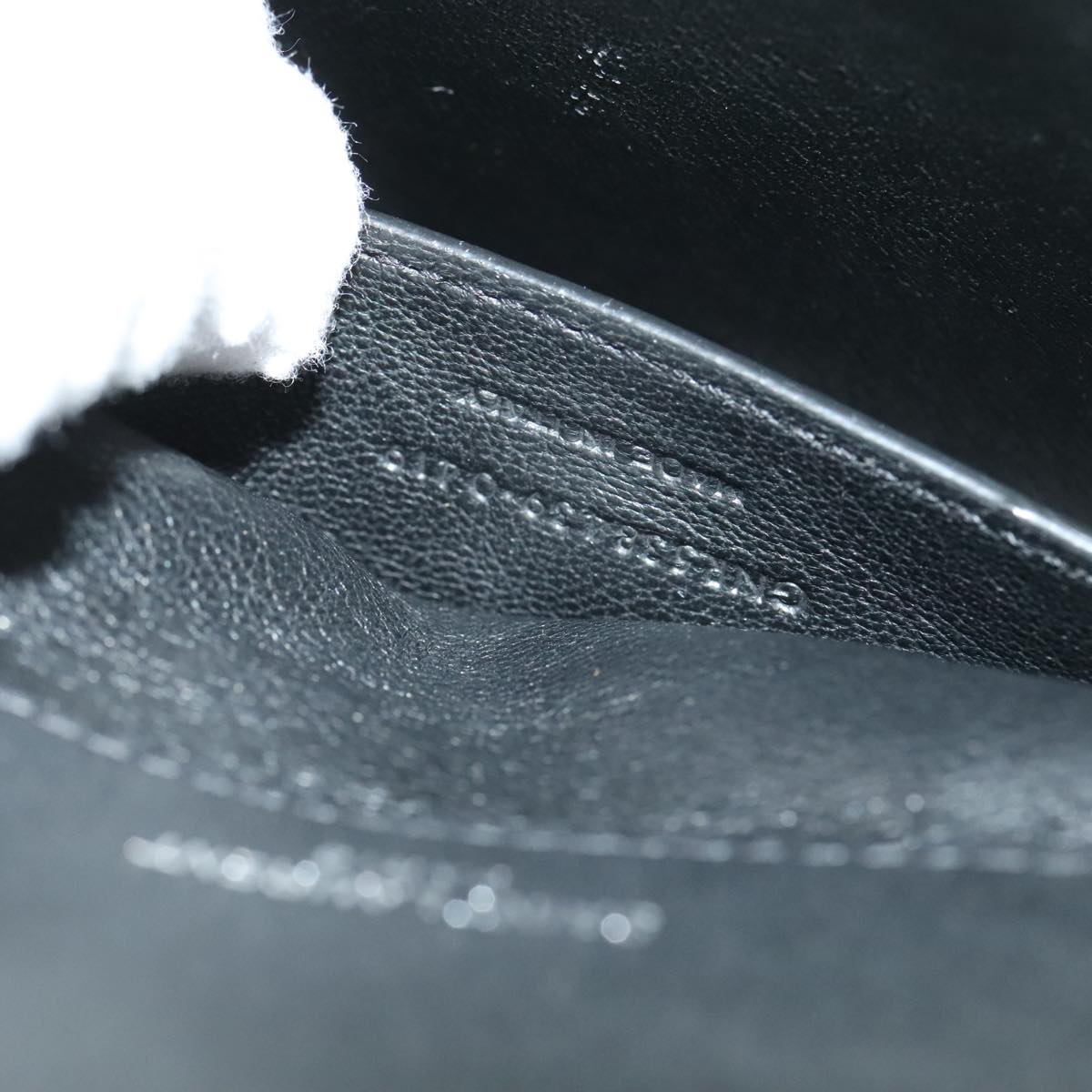 Saint Laurent Vicky Green Patent Leather Bag