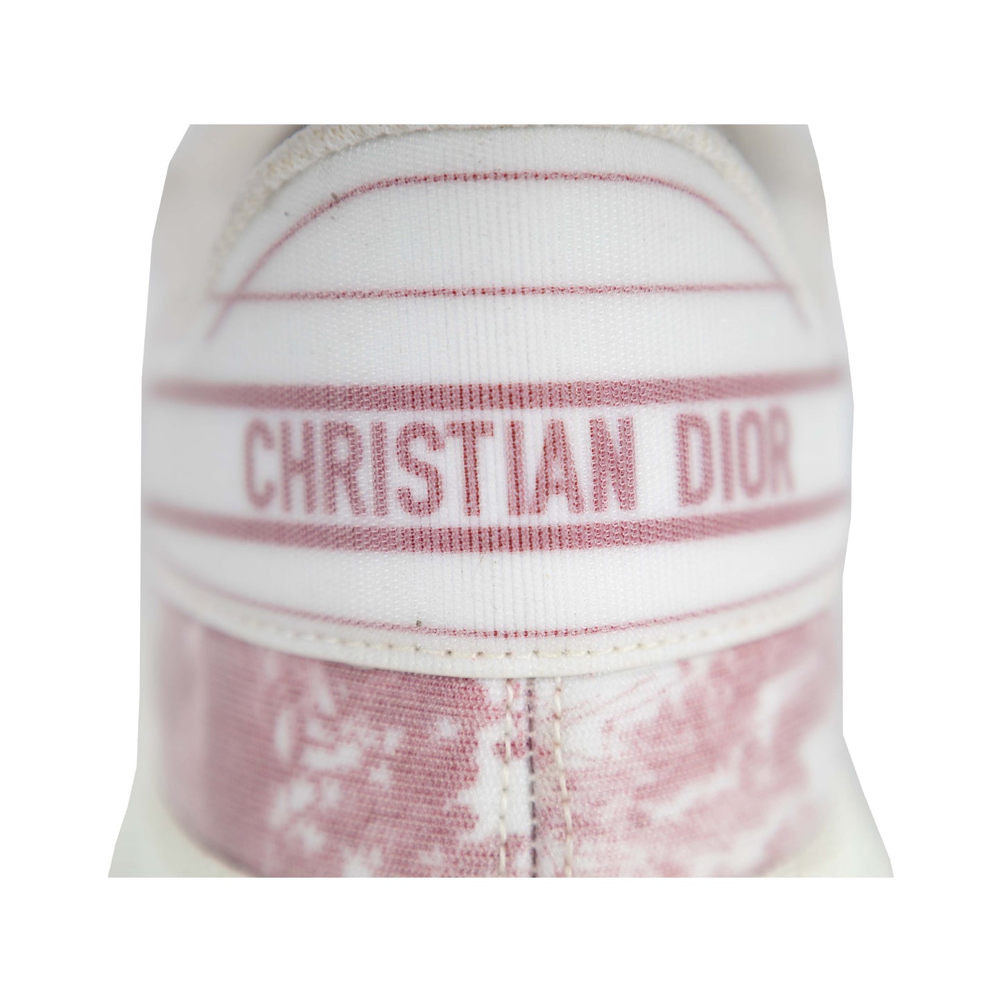 Christian Dior Addict Pink Toile De Jouy Sneakers - '10s