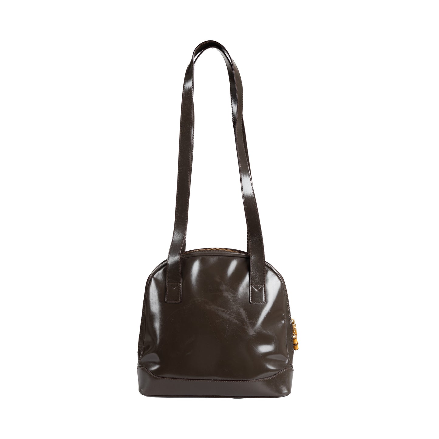 Gucci Vintage Patent Leather Shoulder Bag - '00s