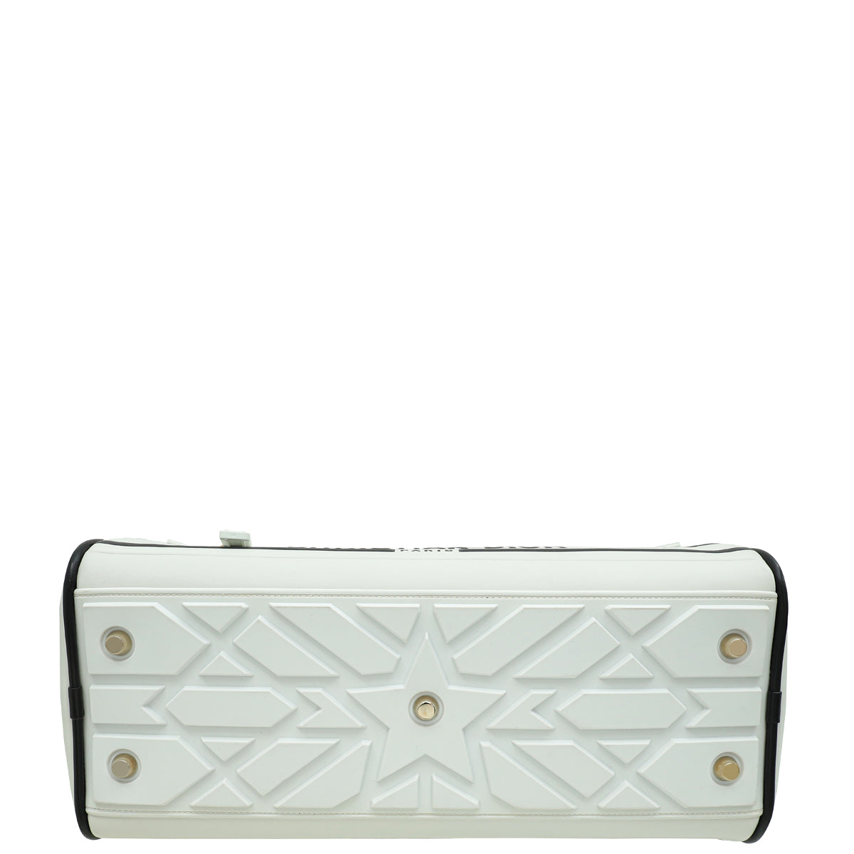Christian Dior Bicolor Vibe Zip Medium Bowling Bag
