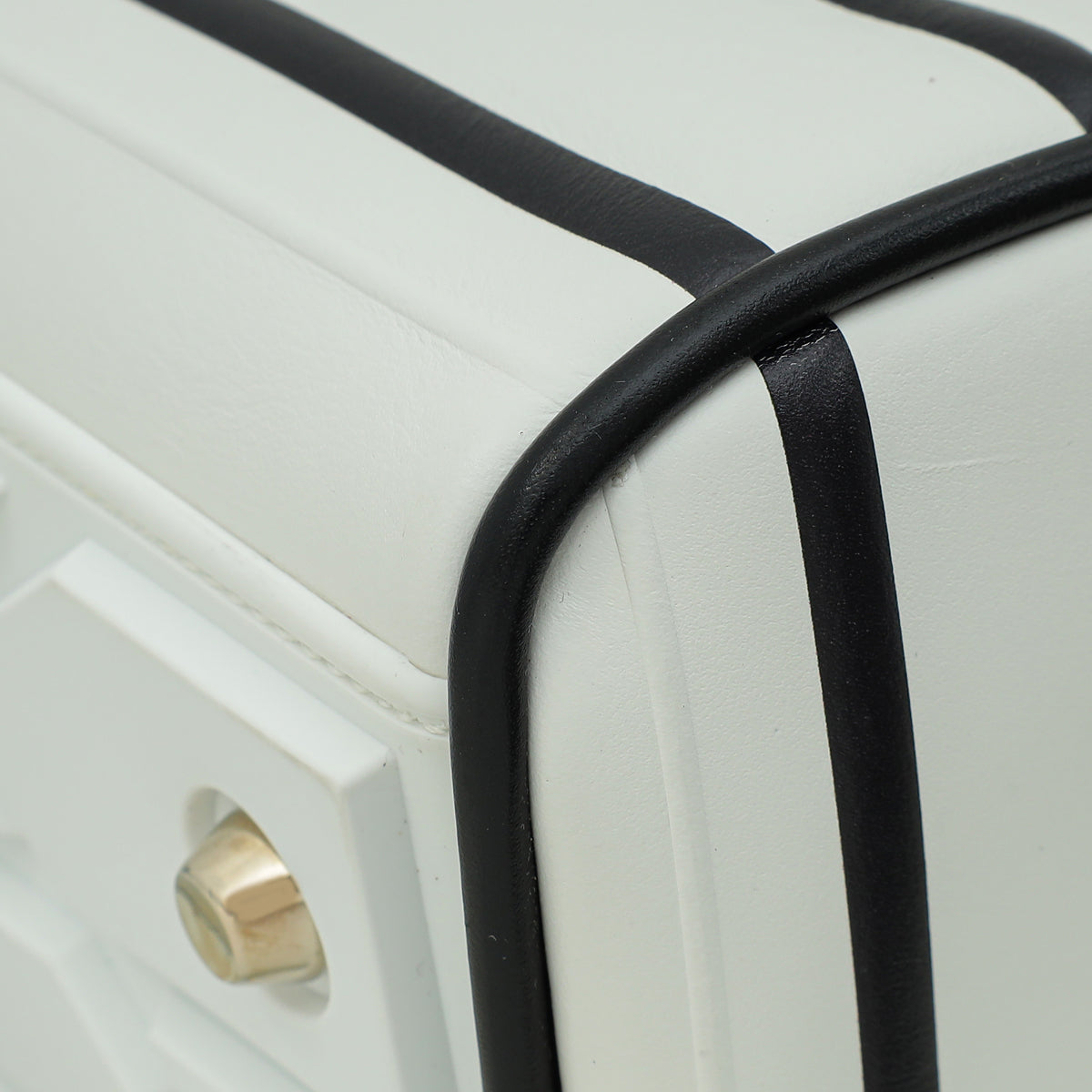 Christian Dior Bicolor Vibe Zip Medium Bowling Bag