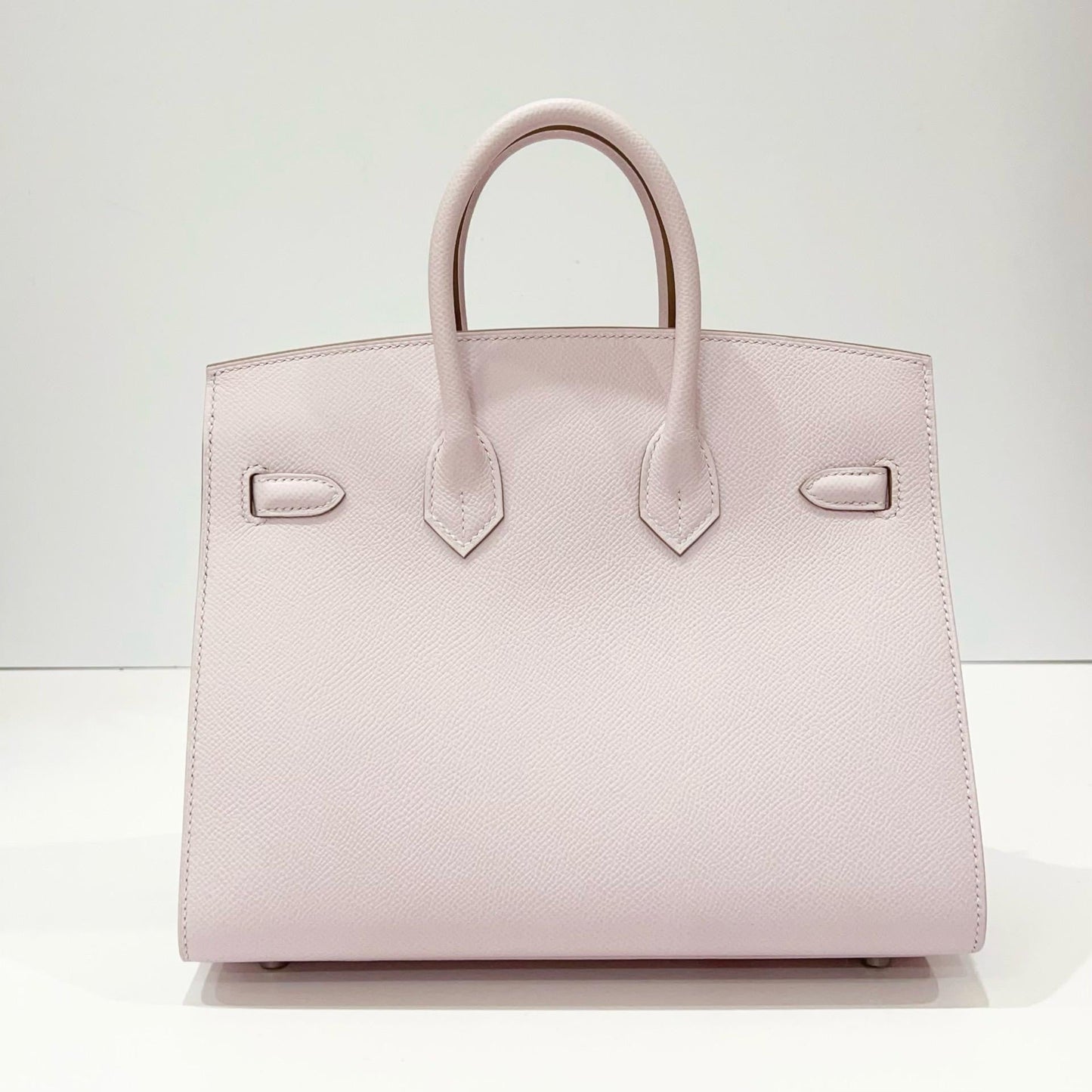 Hermès Birkin 25 Mauve Pale Epsom Leather Palladium Hardware