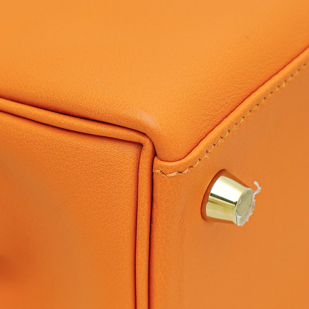 Hermes Abricot Retourne Kelly 25 Bag