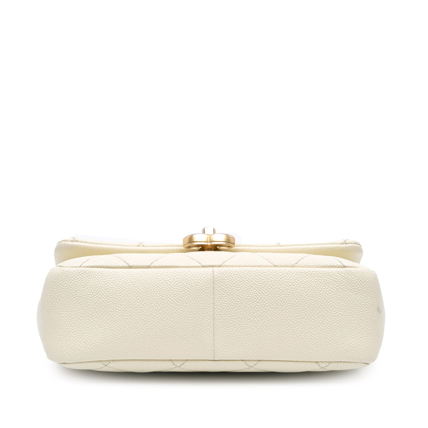 Chanel Small Quilted Caviar Chain Melody Flap