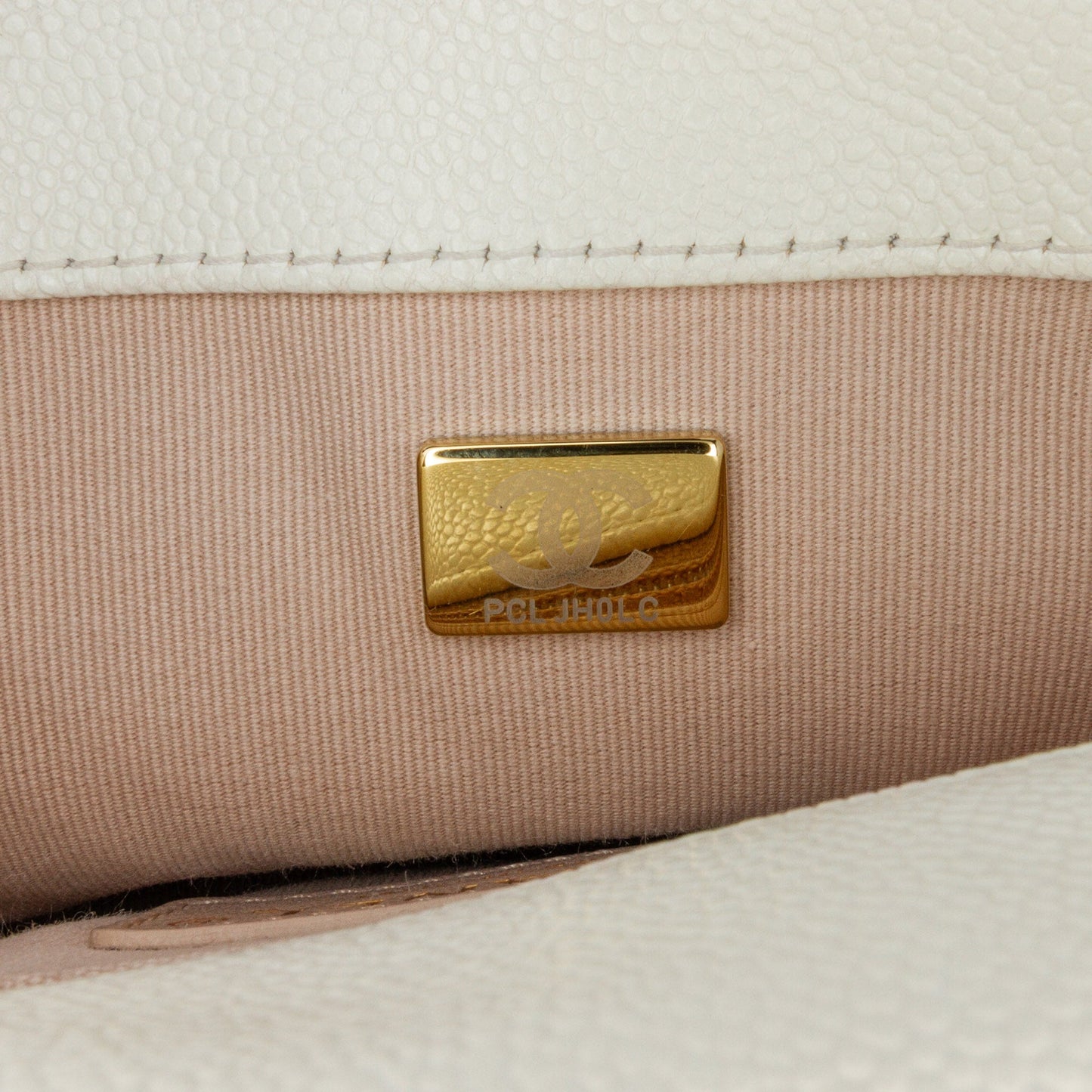 Chanel Small Quilted Caviar Chain Melody Flap