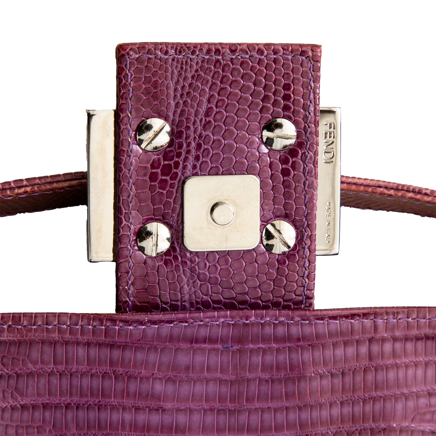 Fendi Lizard Baguette - '00s