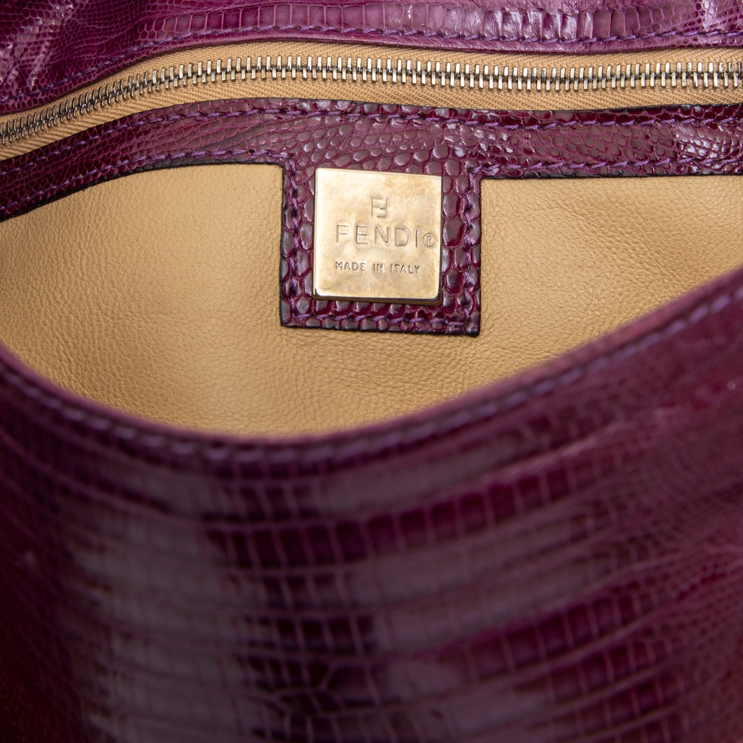 Fendi Lizard Baguette - '00s