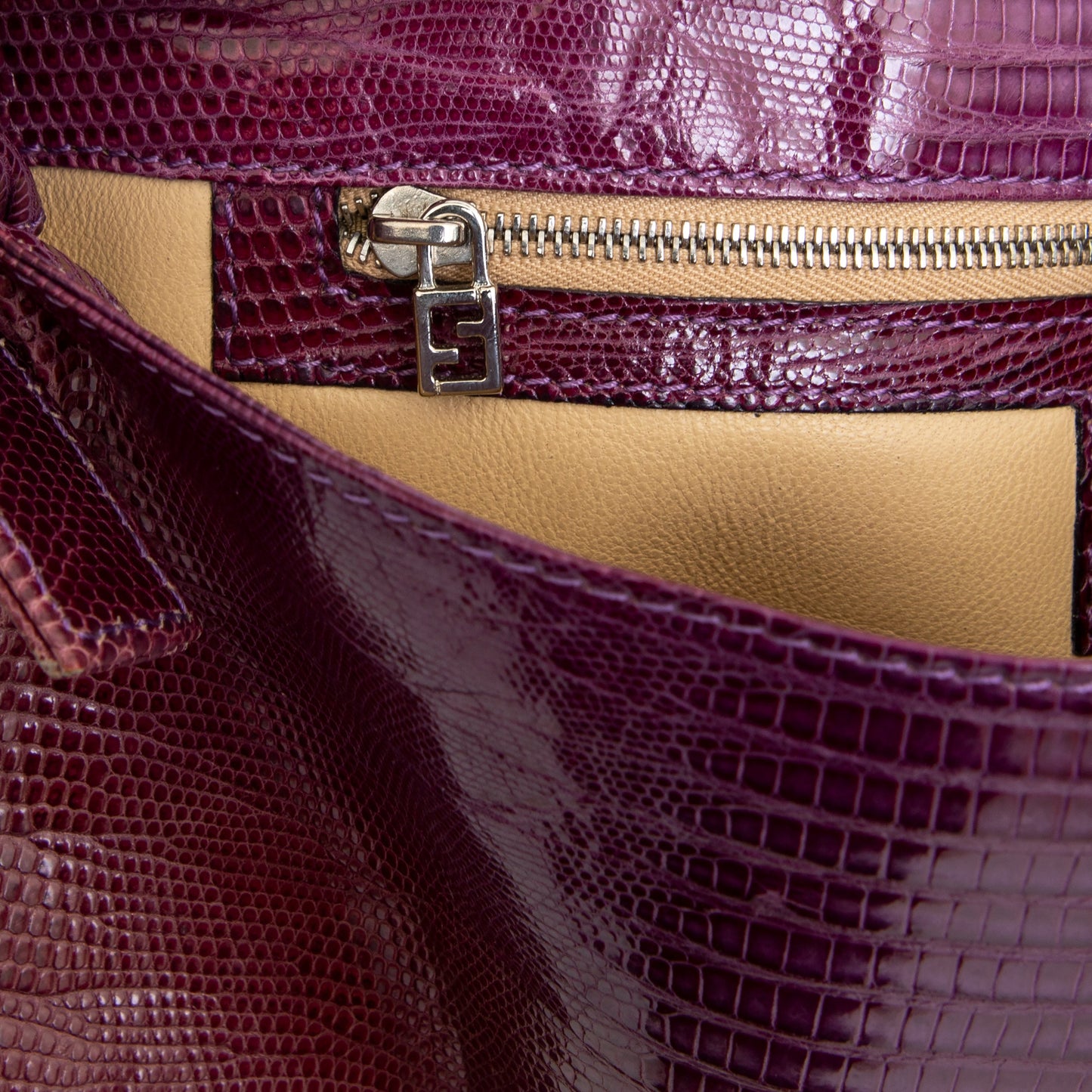 Fendi Lizard Baguette - '00s