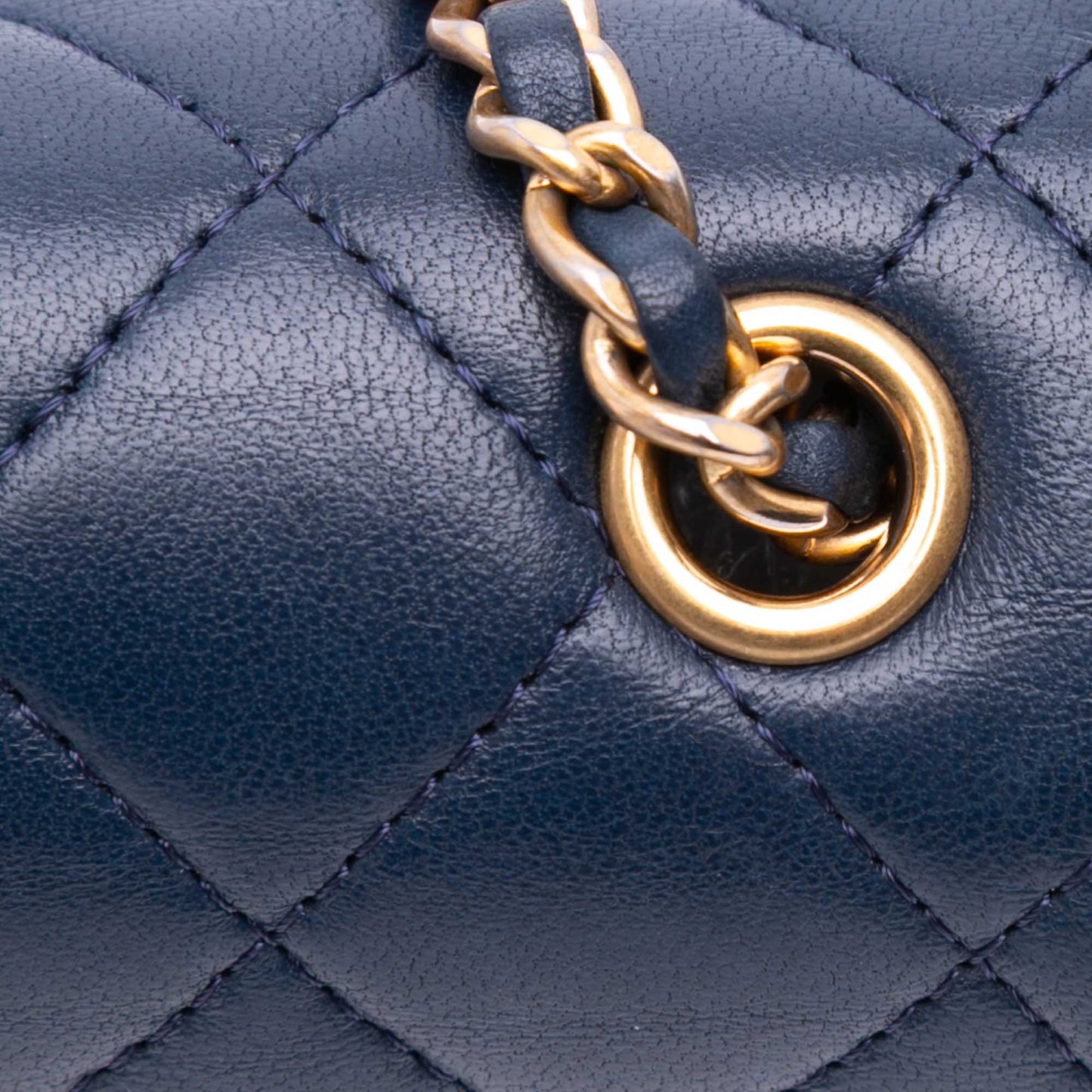 Chanel Mini Lambskin CC Crystal Full flap