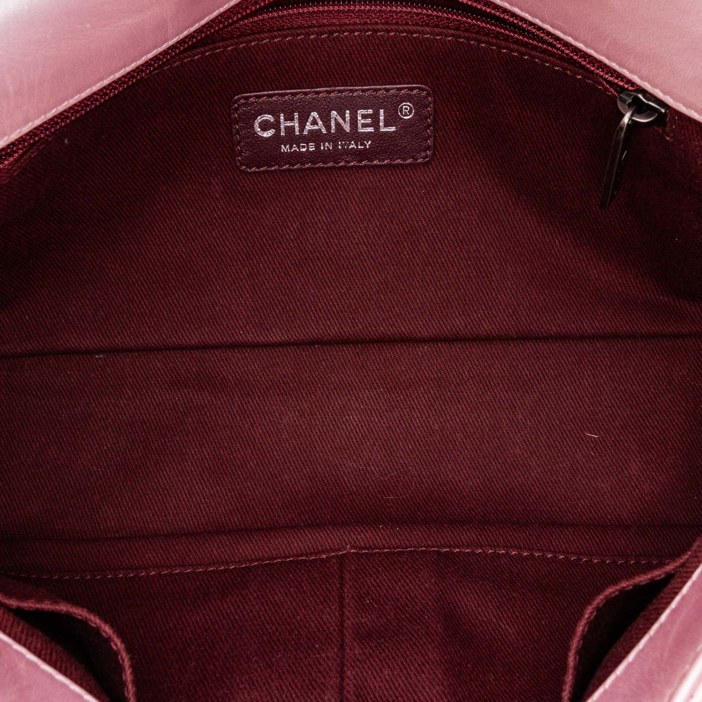 Chanel Medium CC Quilted Metallic Calfskin Coco Pleats Flap