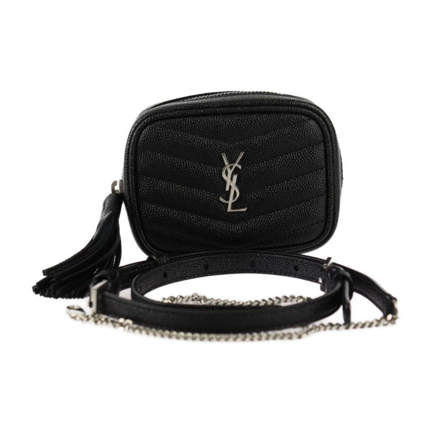 Saint Laurent Black Leather Bag