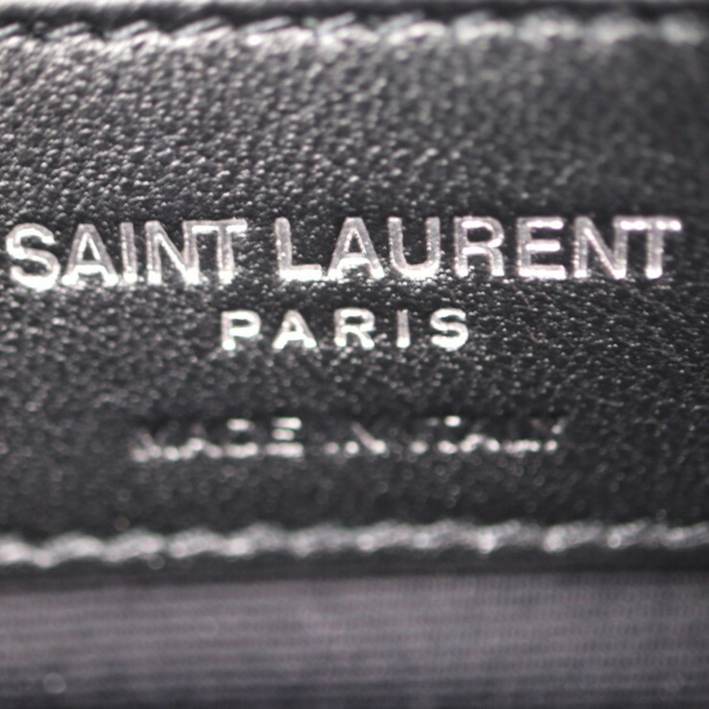 Saint Laurent Black Leather Bag