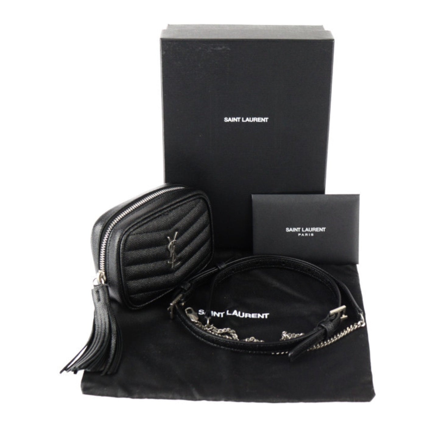 Saint Laurent Black Leather Bag