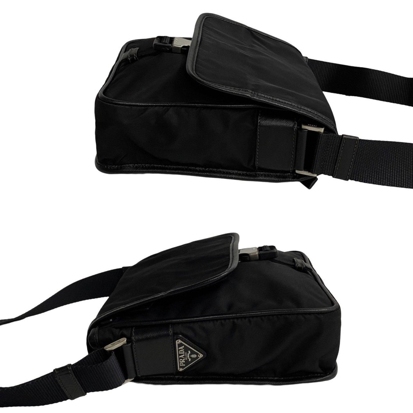 Prada Tessuto Black Synthetic Bag