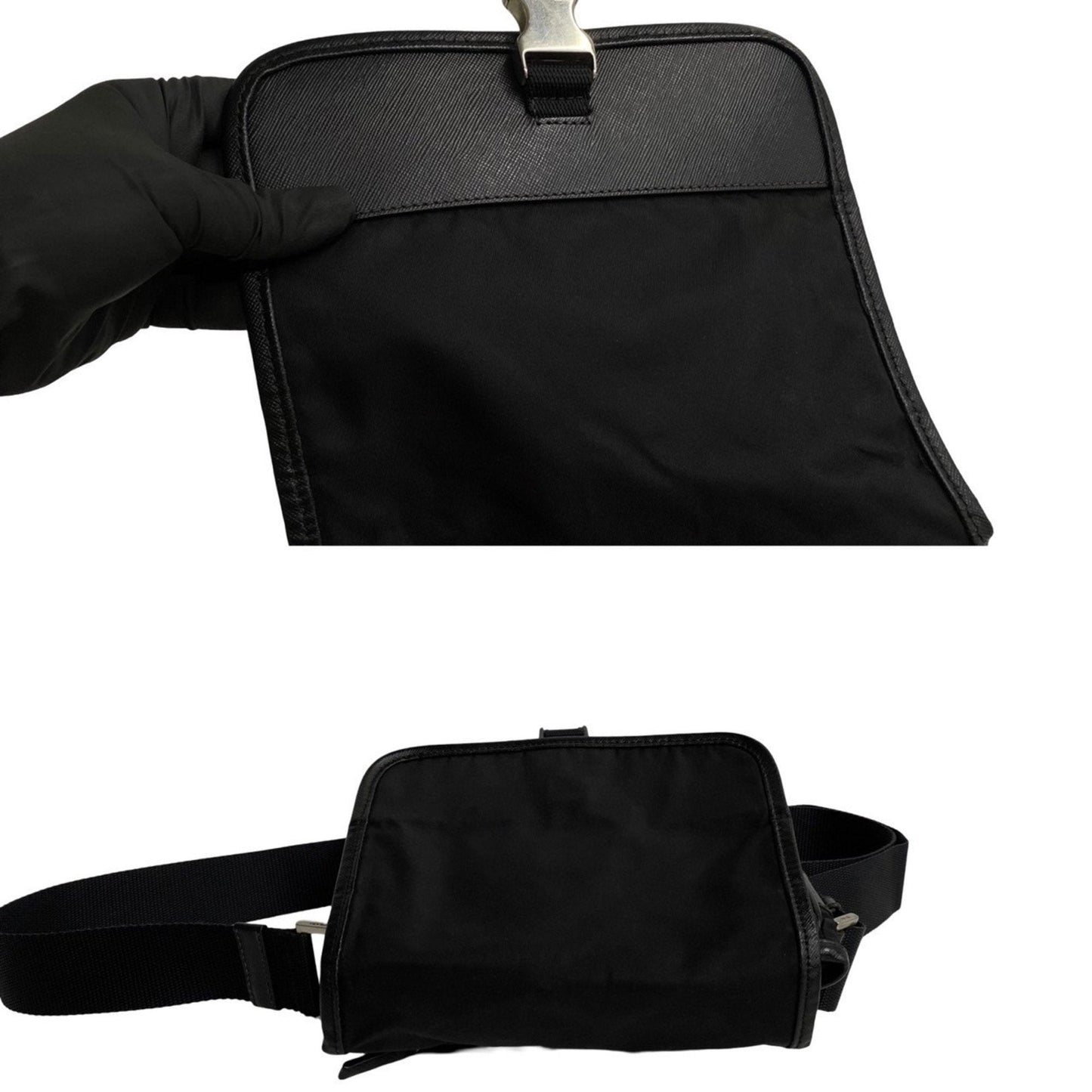 Prada Tessuto Black Synthetic Bag