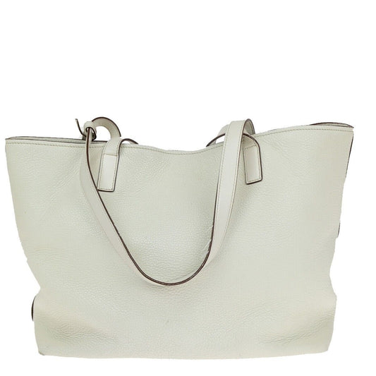 Prada Vitello White Leather Bag