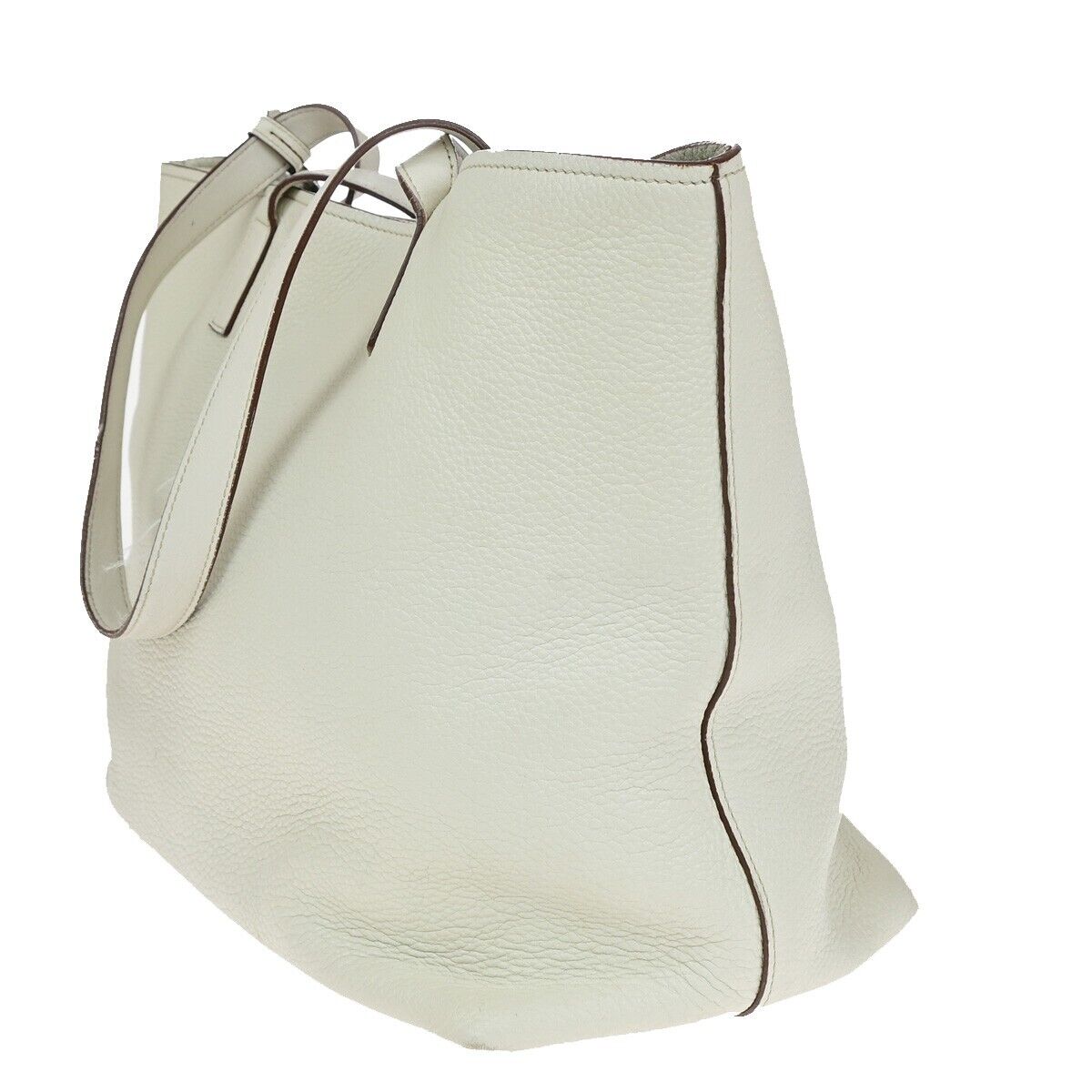 Prada Vitello White Leather Bag