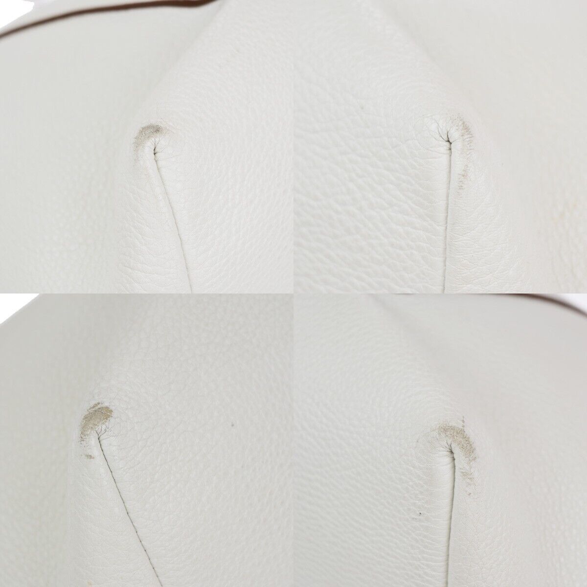Prada Vitello White Leather Bag