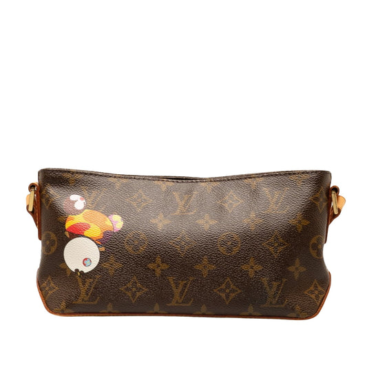 Louis Vuitton Trotteur Brown Canvas Bag