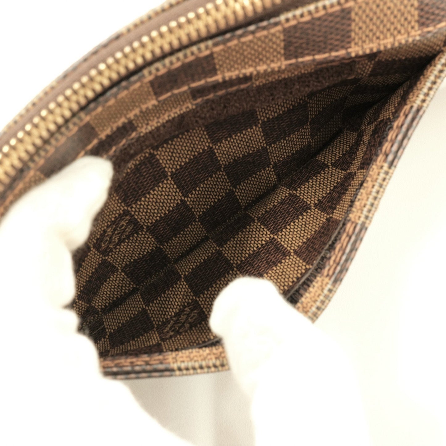 Louis Vuitton Geronimos Brown Canvas Bag