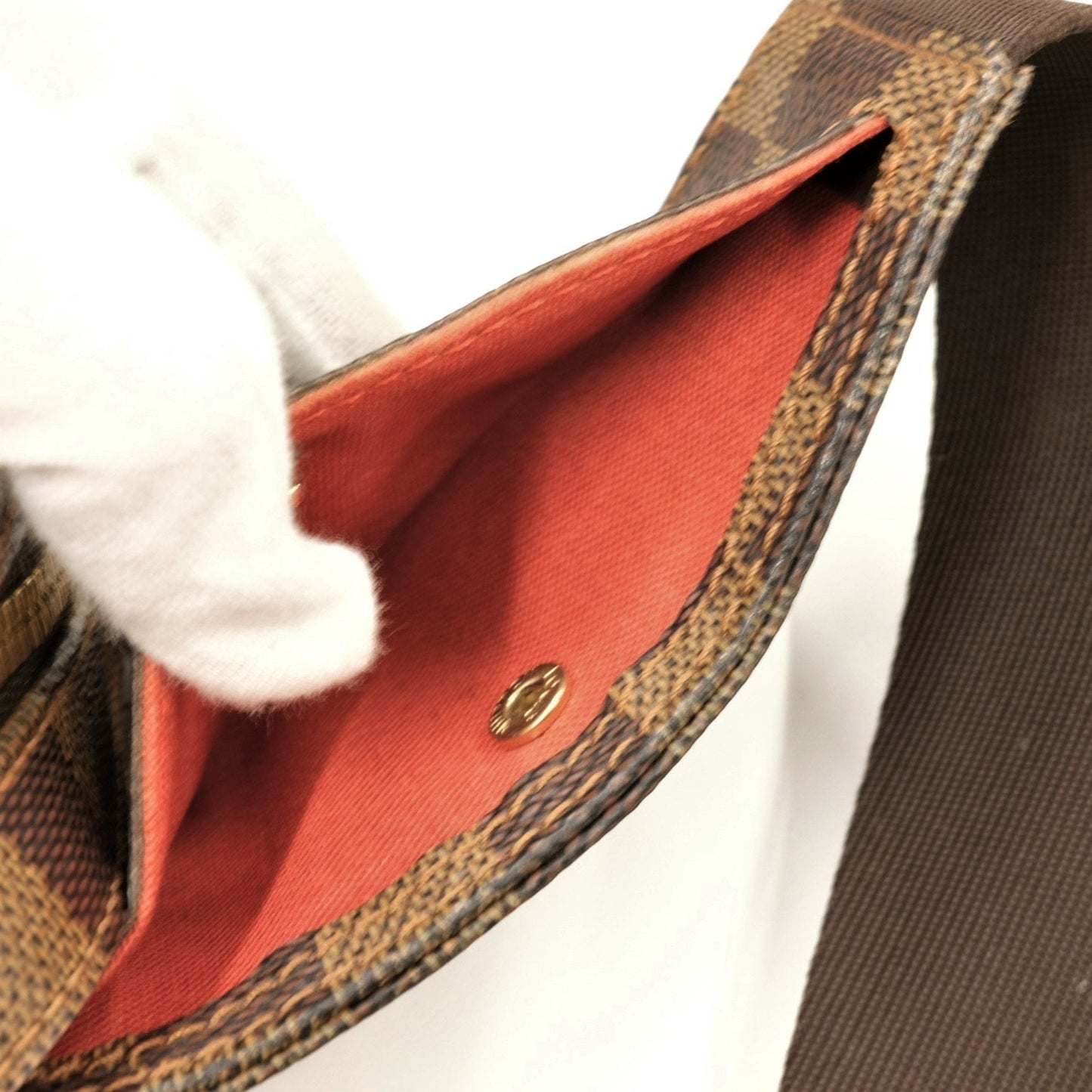 Louis Vuitton Geronimos Brown Canvas Bag