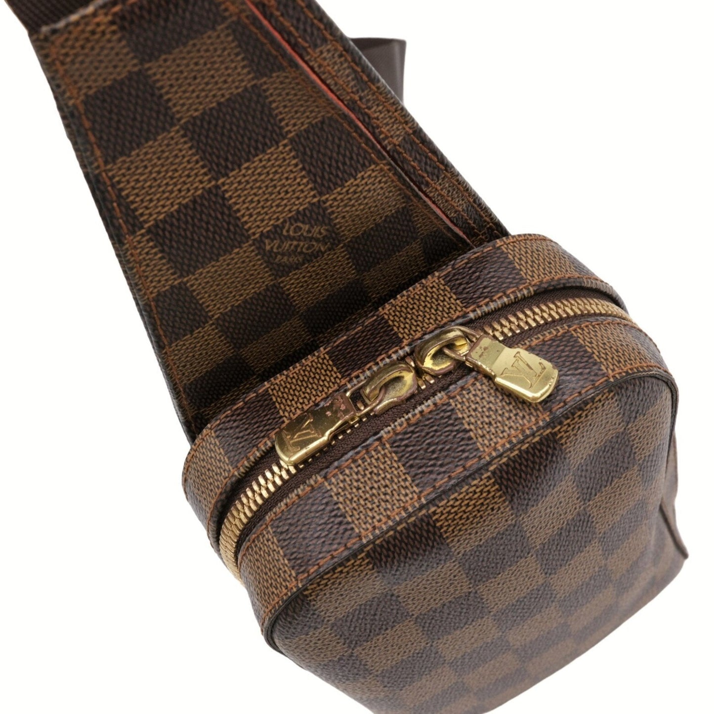 Louis Vuitton Geronimos Brown Canvas Bag