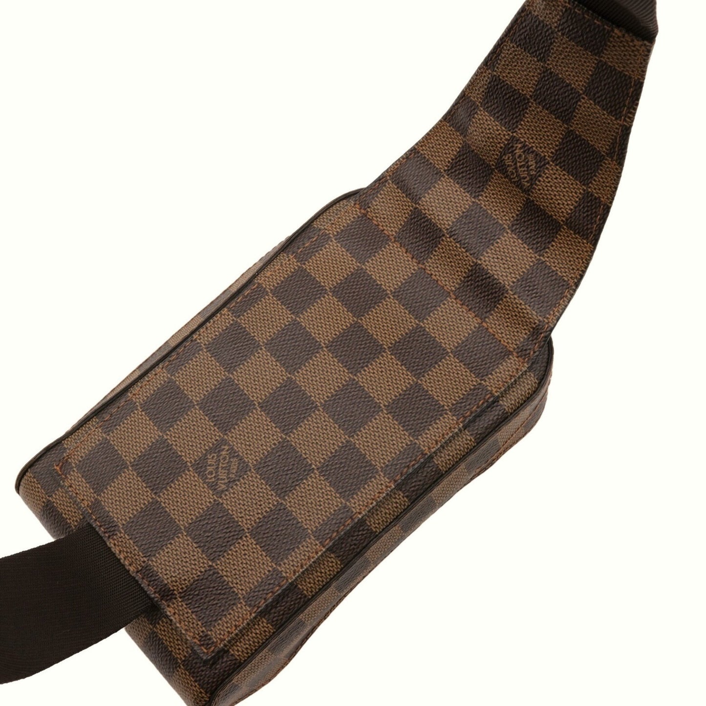 Louis Vuitton Geronimos Brown Canvas Bag
