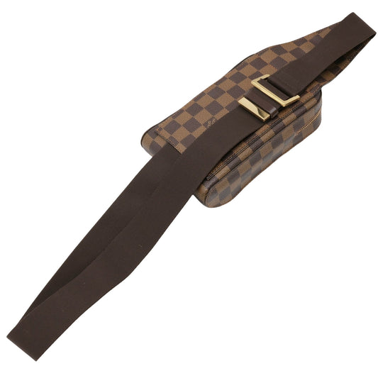Louis Vuitton Geronimos Brown Canvas Bag