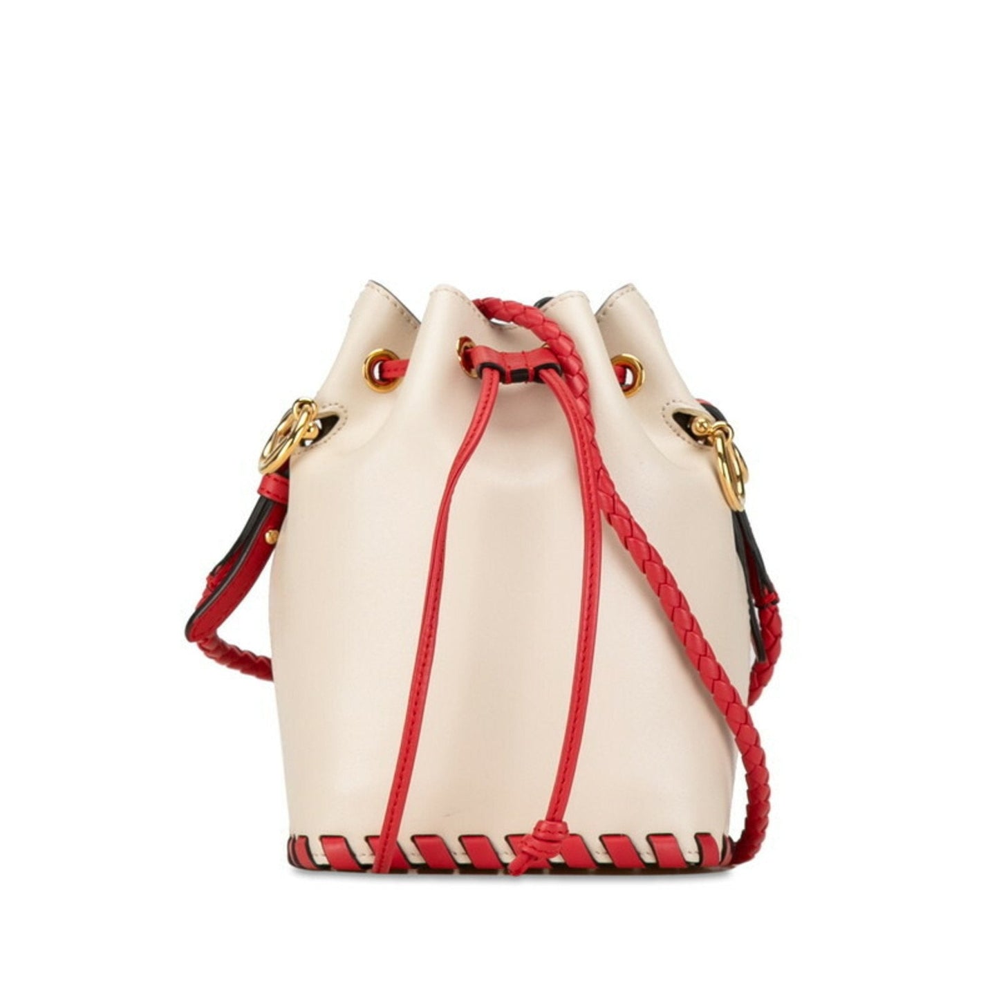 Fendi Mon Trésor Beige Leather Bag