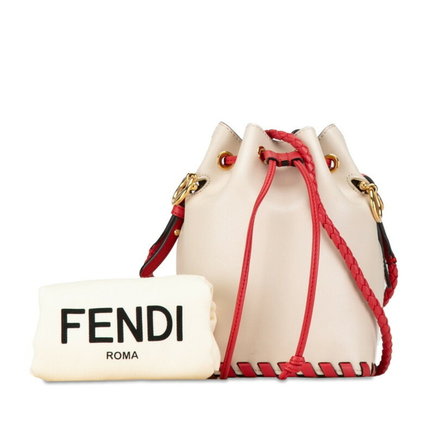 Fendi Mon Trésor Beige Leather Bag