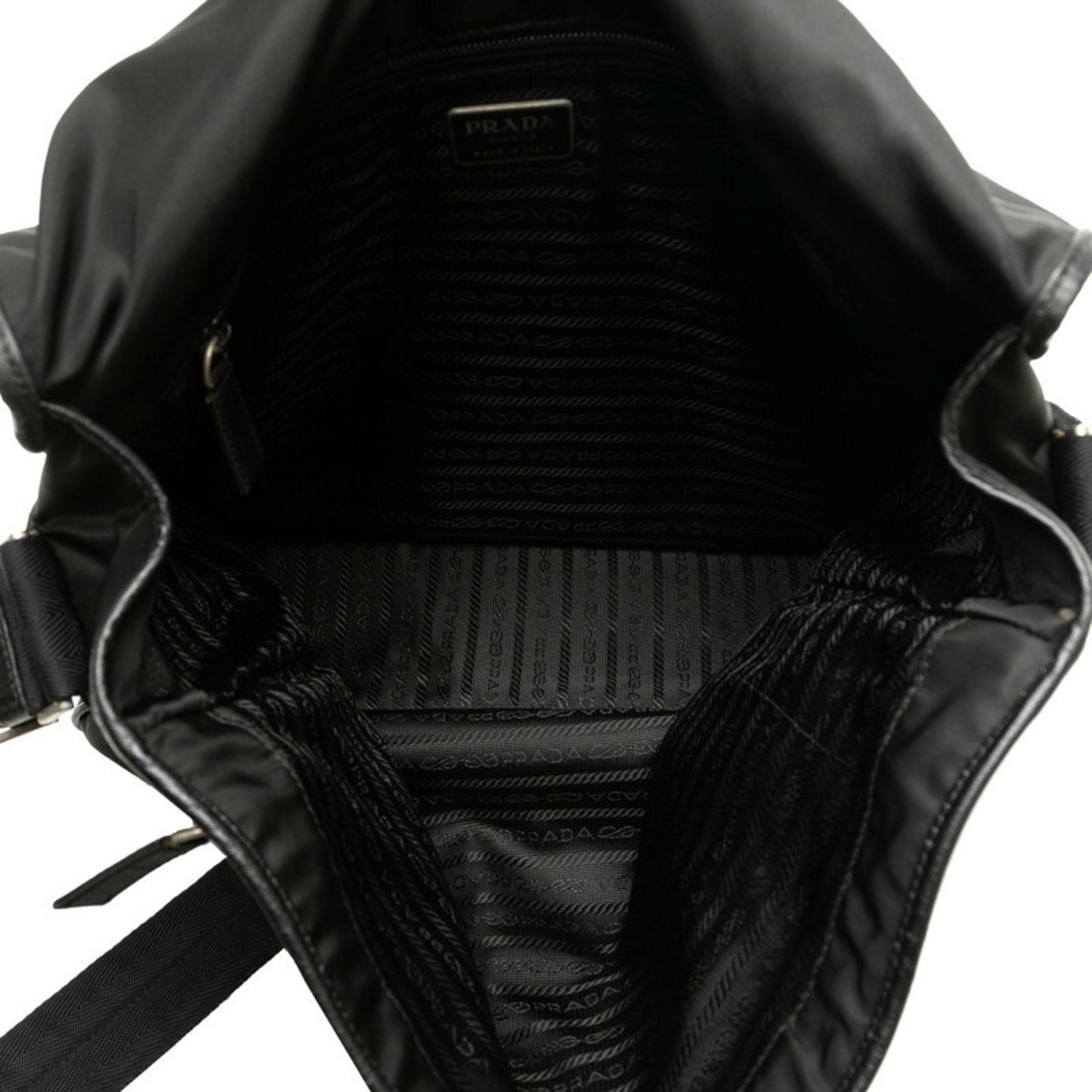 Prada Re-Nylon Black Synthetic Bag